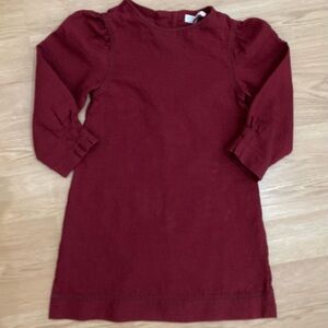 ZARA Kids Burgundy Dress girls 140 10